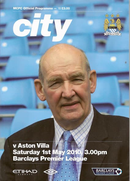 Manchester City FC v Aston Villa FC